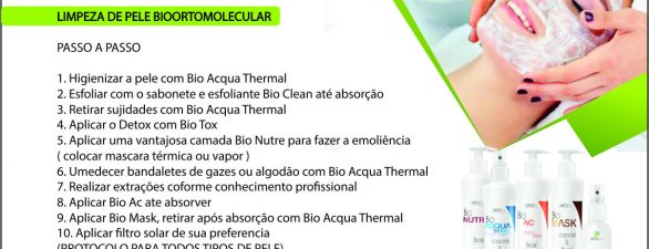 LIMPEZA DE PELE ORTOMOLECULAR
